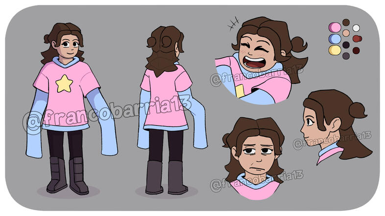 Character sheet - Sketch